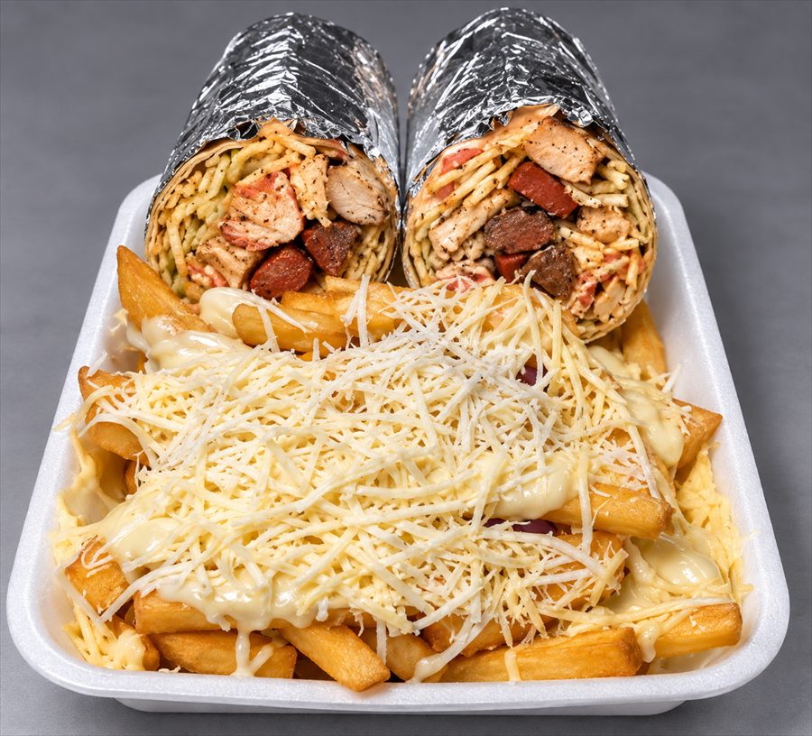 Burrito pollo ranchera